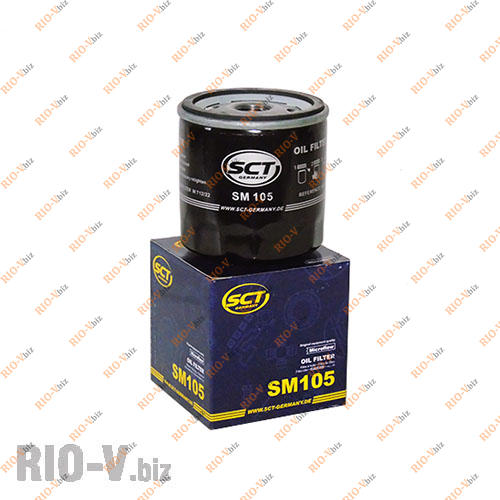 Фотография Фильтр масляный SM105 Ланос, Лачетти SCT