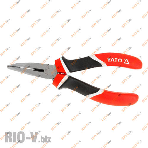 Щипці гнуті 160 мм CrV Yato Фотография Щипці гнуті 160 мм CrV Yato