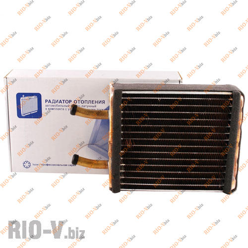 Фотография Радіатор опалювача 2410, 31029 мідь 16 мм (грубка) Лузар