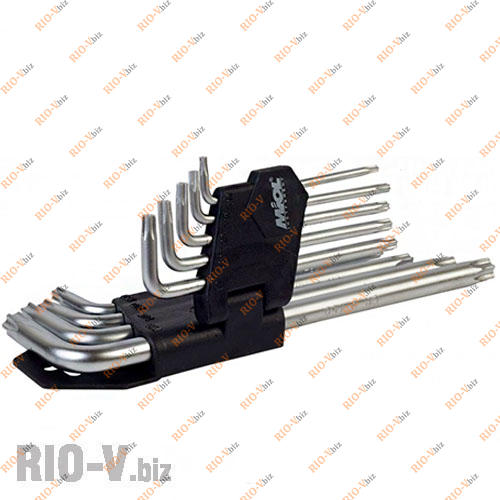 Фотография Набір торцевих ключів торкс довгий Miol