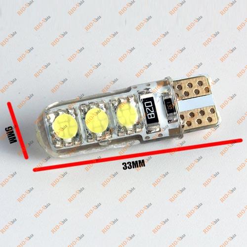 Фотография Лампа б / ц 6 діодів біла силікон