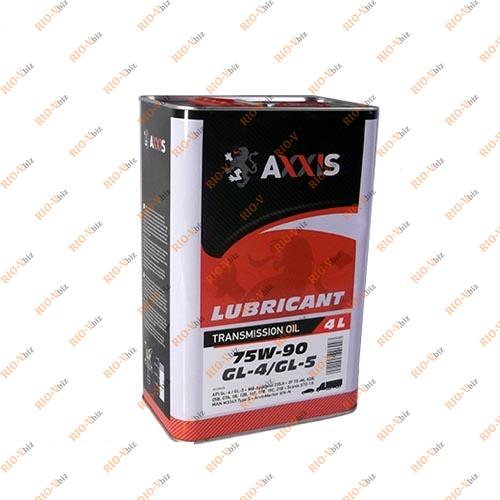 Масло AXXIS 75W-90 4л GL 4 / GL 5 Фотография Масло AXXIS 75W-90 4л GL 4 / GL 5