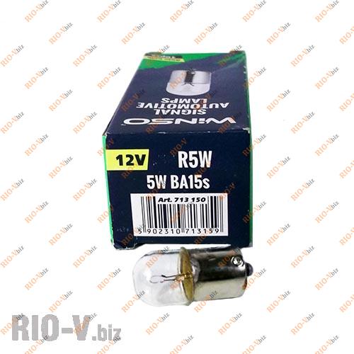 Фотография Лампа габариту 12V 5W Winso