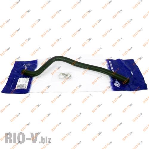 Фотография Патрубок обігрівача Славута підвідний + хомути (грубки) AT