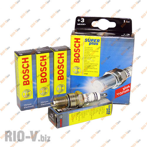 Свічки Bosch 0,8 ВАЗ, Ланос, Опель WR8DC +3 Yttrium Фотография Свічки Bosch 0,8 ВАЗ, Ланос, Опель WR8DC +3 Yttrium