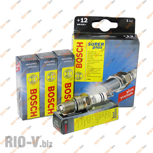 Свічки Bosch 0,7 WR6DC +12 Yttrium Фотография Свічки Bosch 0,7 WR6DC +12 Yttrium