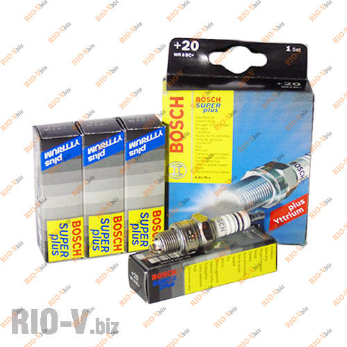Свічки Bosch 0,8 MOTO WR8BC +20 Yttrium Фотография Свічки Bosch 0,8 MOTO WR8BC +20 Yttrium