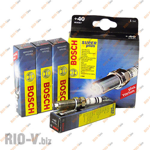 Свічки Bosch 0.9 RENAULT VR8SC +40 Yttrium Фотография Свічки Bosch 0.9 RENAULT VR8SC +40 Yttrium