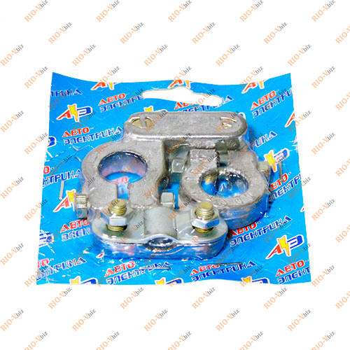 Фотография Клема АКБ свинець вантажна (к-т) пряма планка Авто-Електрика