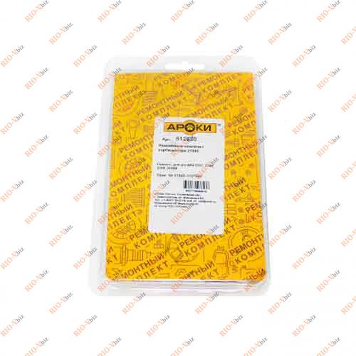 Фотография Ремкомплект карбюратора 21083 арок