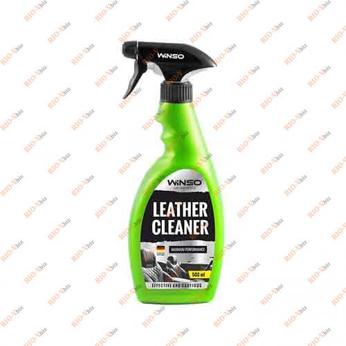 Очищувач шкіри Leather Cleaner 500мл Winso Фотография Очищувач шкіри Leather Cleaner 500мл Winso