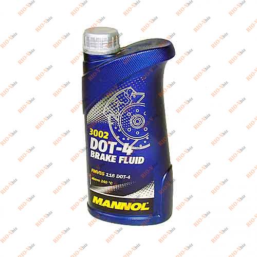 Фотография Тормозная жидкость SCT Дот-4 1л