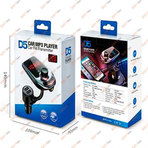 Фотография Модулятор D5 блютуз+зарядка