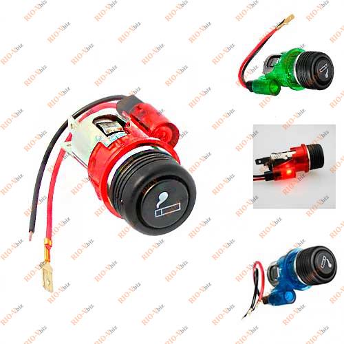 Фотография Прикуриватель 2110, 2123 з підсвічуванням в планку 12V RED КНР