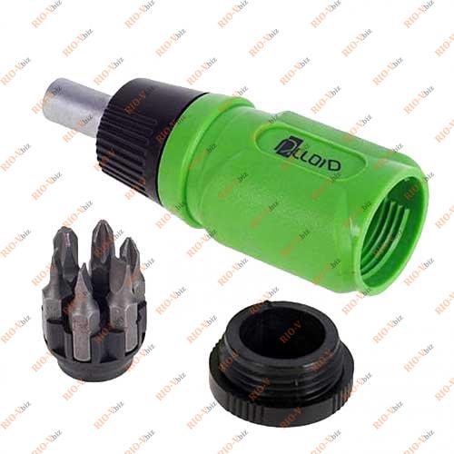 Фотография Викрутка з реверсом та тріскачкою 6 шт ALLOID