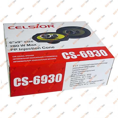 Колонки Овалы Celsior трехполосные CS-6930