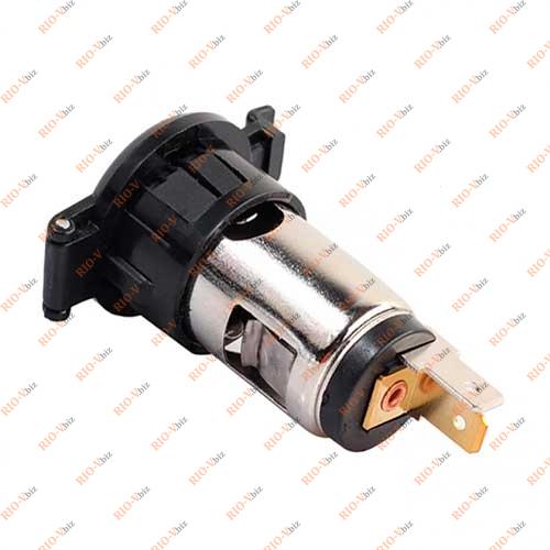 Фотография Запальничка (розетка) під вилку без дротяного металу з кришкою КНР