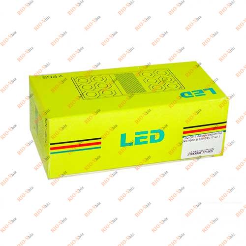Фотография Ліхтар причепа задній NZ 427/602-B 12V-24V (к-т 2 шт) 12 LED