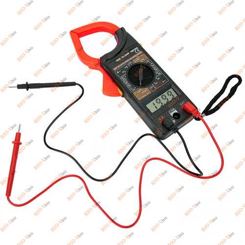 Фотография Тестер цифровий (мультиметр) струмові кліщі 266DT Digital