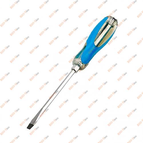 Викрутка плоска ударна TZ-S37-125-SL 6.3mm x 5 шліцева TOOLWIZ Фотография Викрутка плоска ударна TZ-S37-125-SL 6.3mm x 5 шліцева TOOLWIZ