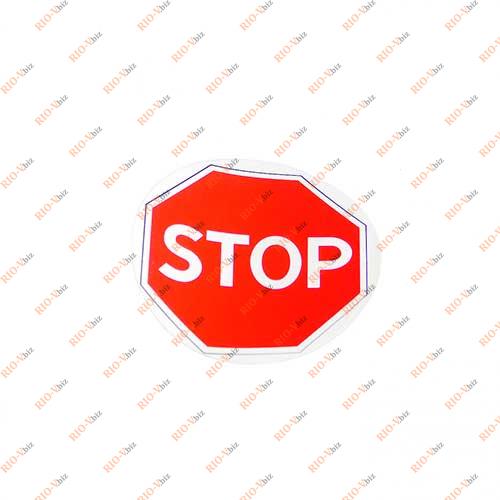 Наклейка автомобильная дорожный знак STOP d 55 АРК Фотография Наклейка автомобильная дорожный знак STOP d 55 АРК