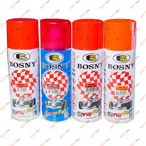 Фарба Bosny №23 Темно-червоний 113 400 мл Фотография Фарба Bosny №23 Темно-червоний 113 400 мл