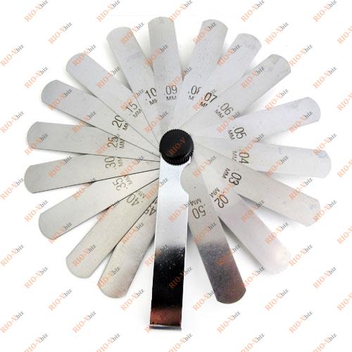 Фотография Щуп регулировки клапанов №2 0.02-0.50 мм (17 шт) Оріон