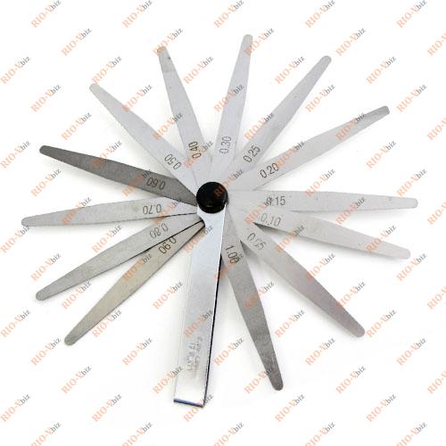 Фотография Щуп регулювання клапанів №4 0.05-1 мм (13 шт) Оріон