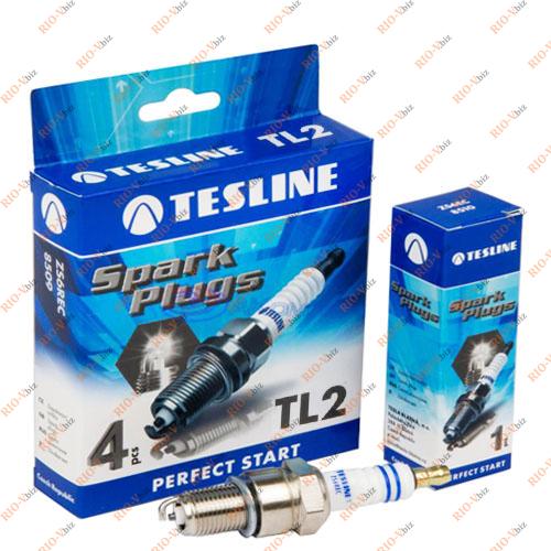 Свічка запалювання TL2 (pack.ZS6REC) 2108 (комплект з 4 шт.) TESLINE Фотография Свічка запалювання TL2 (pack.ZS6REC) 2108 (комплект з 4 шт.) TESLINE