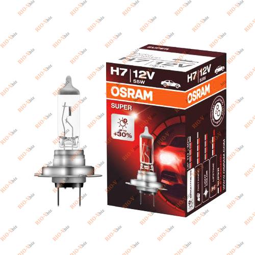 Autolamp OSRAM H7 (55) PX26d+30% SUPER 12V Фотография Autolamp OSRAM H7 (55) PX26d+30% SUPER 12V