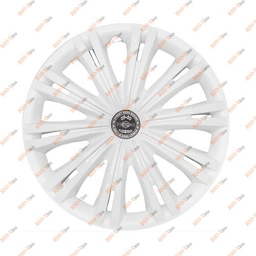 Фотография Білі автомобільні ковпачки STAR 13R Giga 2 шт.
