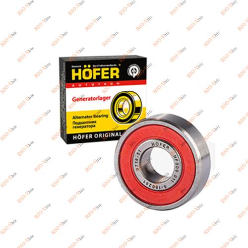 Фотография Подшипник генератора 2101 (201) малый HOFER