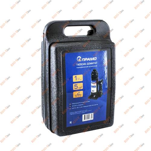 Фотография Телескопічний гідравлічний домкрат 5 т підйом 185-355 мм валіза PRAMO