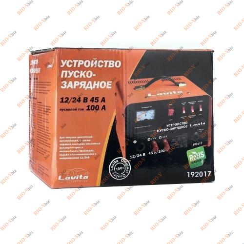 Пуско-зарядное устройство 12-24V, 45A/100A Lavita Фотография Пуско-зарядное устройство 12-24V, 45A/100A Lavita