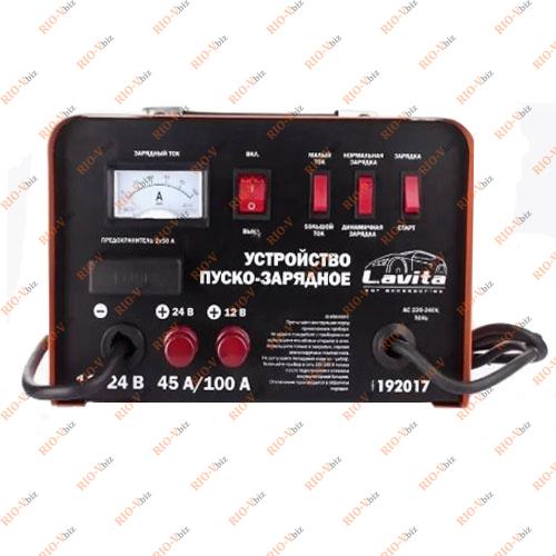 Фотография Пуско-зарядний пристрій 12-24В, 45А/100А Lavita