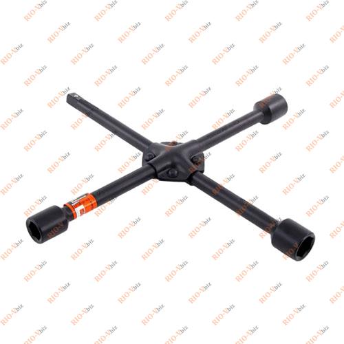 Фотография Посилений балонний хрестовий ключ 17 x 19 x 22 x 1/2 AutoDelo