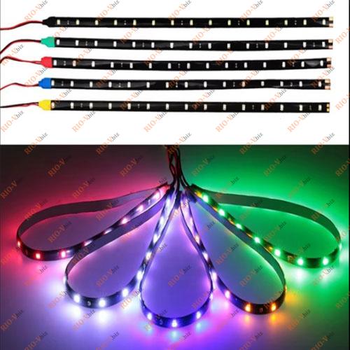 Фотография Світлодіодна стрічка 30 см біла 12 SMD 12V SKYWAY