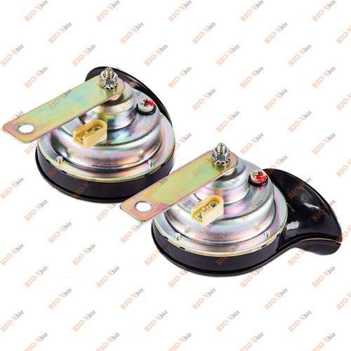 Фотография Електричний сигнал (комплект з 2 шт.) 12 В (високий і низький тон) Равлик ХОФЕРА