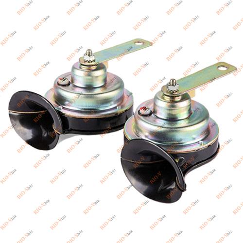 Фотография Електричний сигнал (комплект з 2 шт.) 12 В (високий і низький тон) Равлик ХОФЕРА