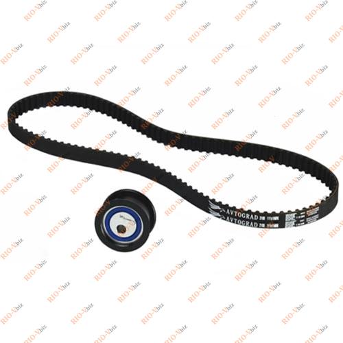 Фотография Комплект ГРМ 2108, 2109, 2110, 2111, 2113, 2114, 2115, 1117, 1118, 1119 8V (ремень + ролик) AVTOGRAD