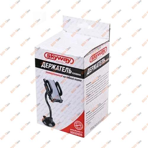 Фотография Держатель телефона S00301015 крепление на стекло SKYWAY