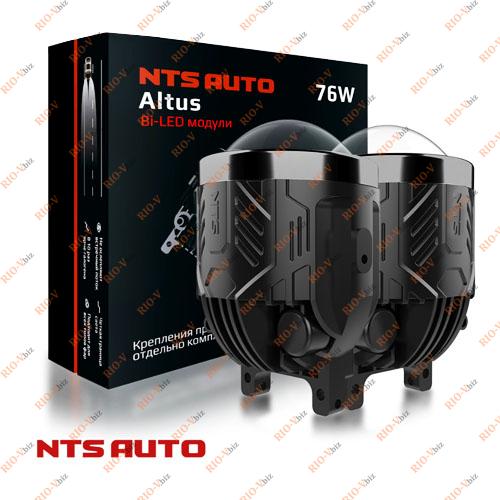 Фотография Фара противотуманная (компл. 2 шт) LED с линзами 3 дюйма 12V 6300K NTS