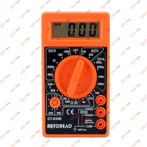 Фотография Тестер цифровой (мультиметр) АвтоDело