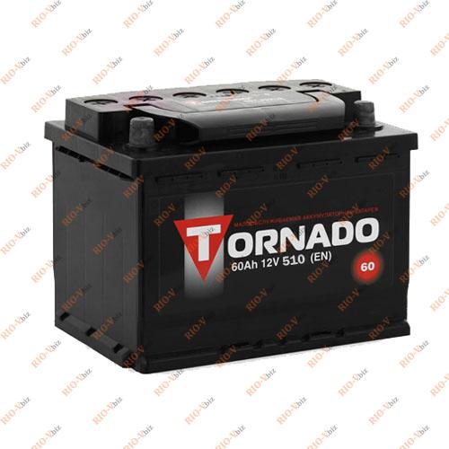 Аккумулятор 60 А/ч (+ левый) 510 А (1) Tornado Фотография Аккумулятор 60 А/ч (+ левый) 510 А (1) Tornado