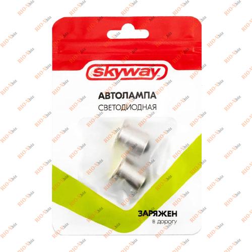 Лампа одноконтактная LED P21W S25 24V Skyway Фотография Лампа одноконтактная LED P21W S25 24V Skyway