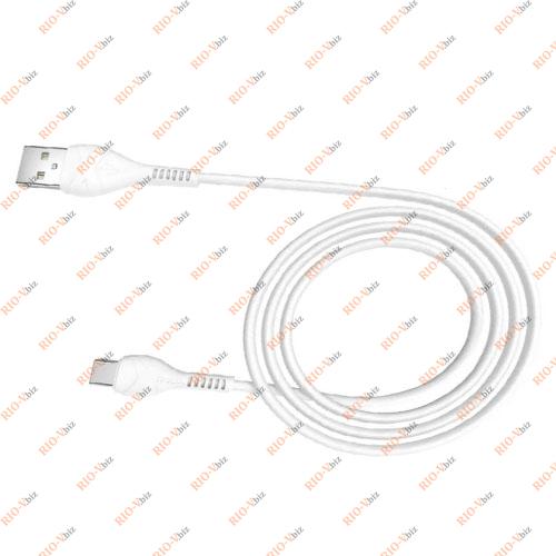 Фотография Кабель USB Type-C 3А 1м HOCO белый X37 МАЯКАВТО