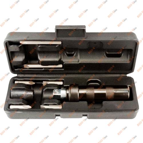 Фотография Ударна викрутка + біти 6 шт. 40006 AutoDelo