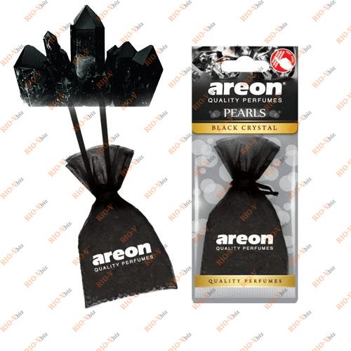 Освежитель салона на зеркало мешочек Black Crystal (Черный кристал) Pearls Areon Фотография Освежитель салона на зеркало мешочек Black Crystal (Черный кристал) Pearls Areon