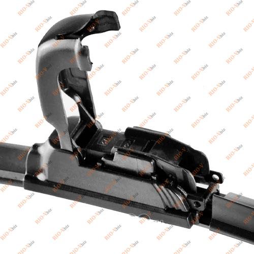 Фотография Щітка склоочисника 530 мм безрамна Hofer