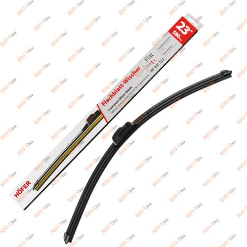 Фотография Щетка стеклоочистителя 580 мм бескаркасная Hofer